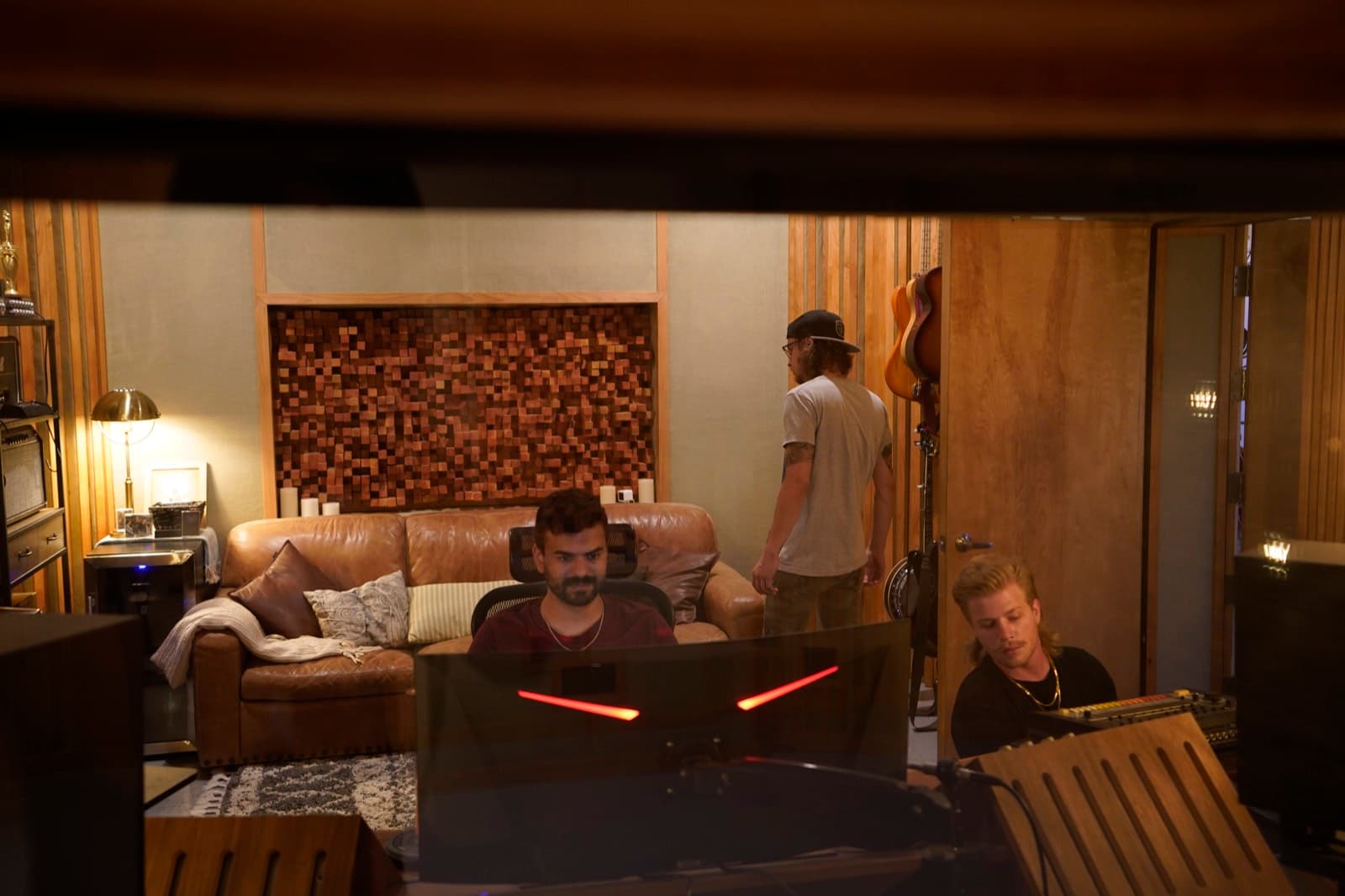 Picture of Dryw's studio from the live room