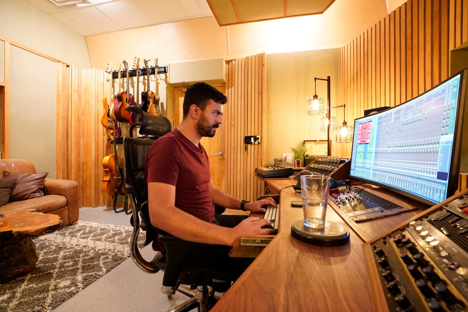 Picture of Dryw's studio