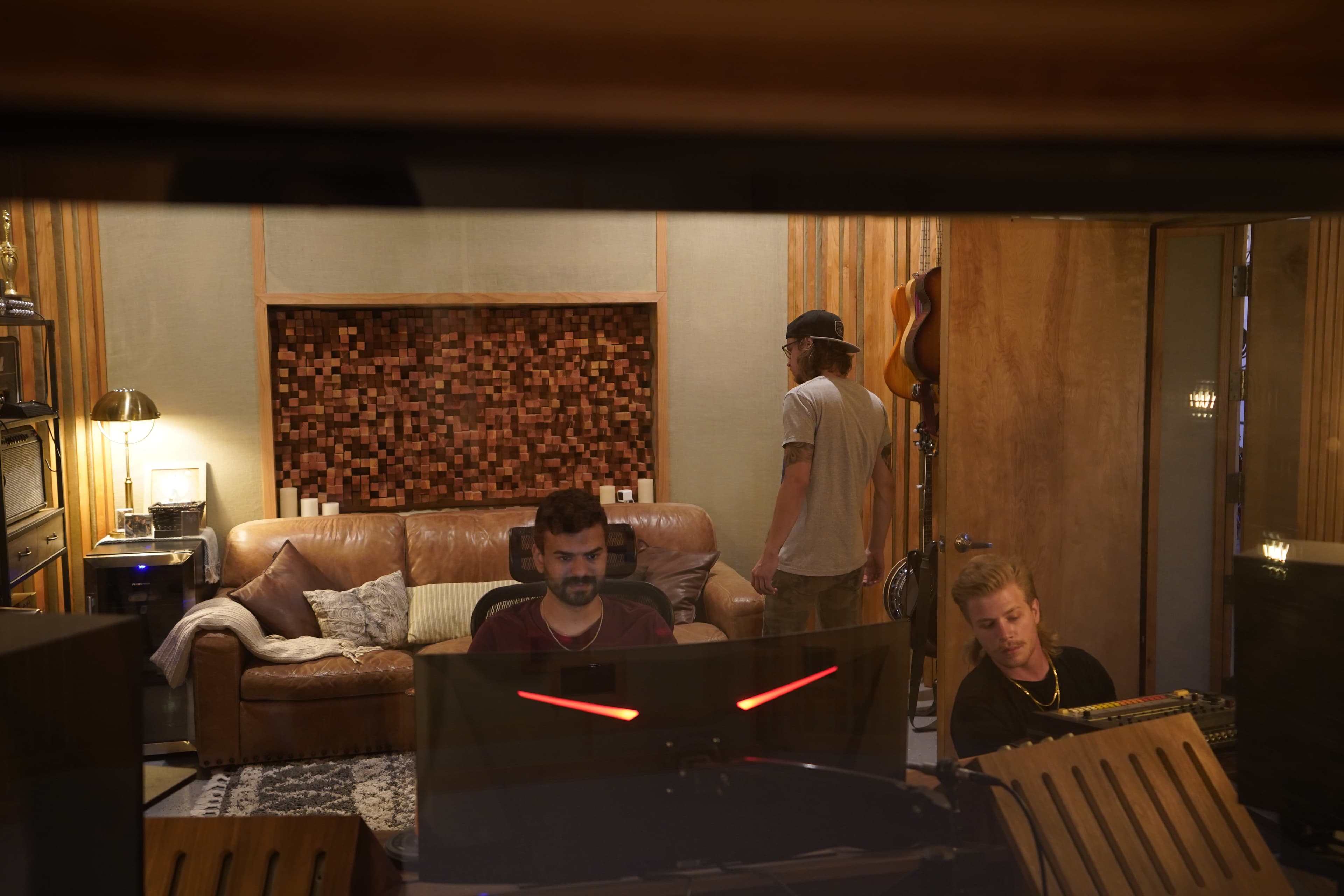 Picture of Dryw's studio from the live room