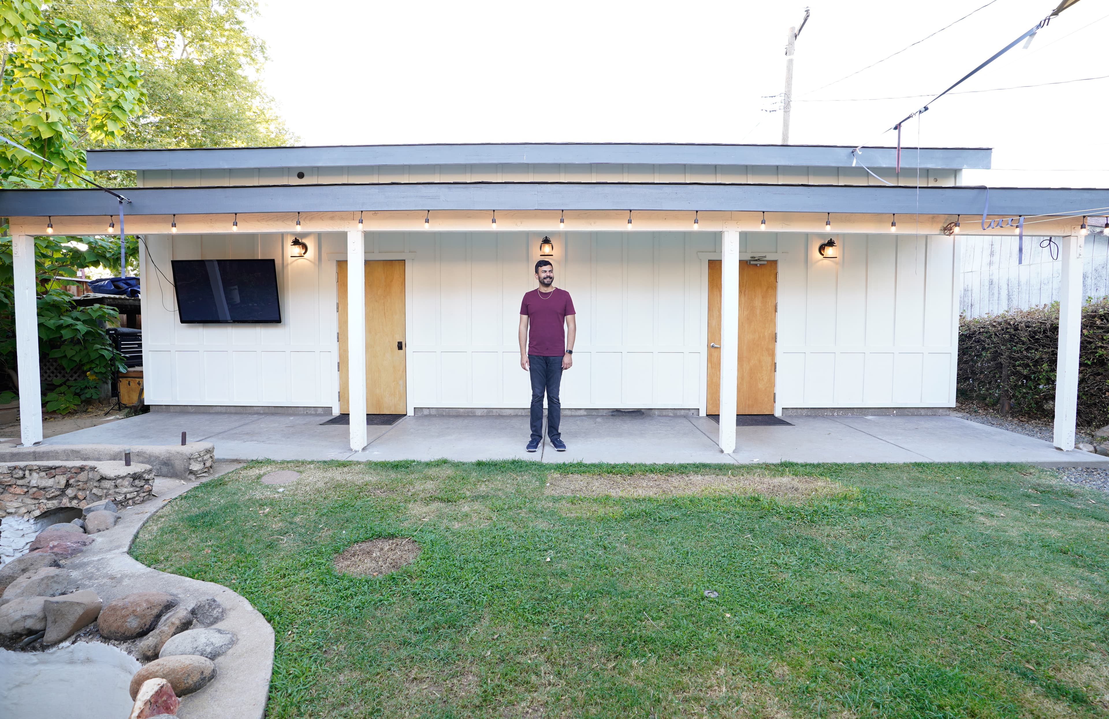 Picture of Dryw's studio from the outside
