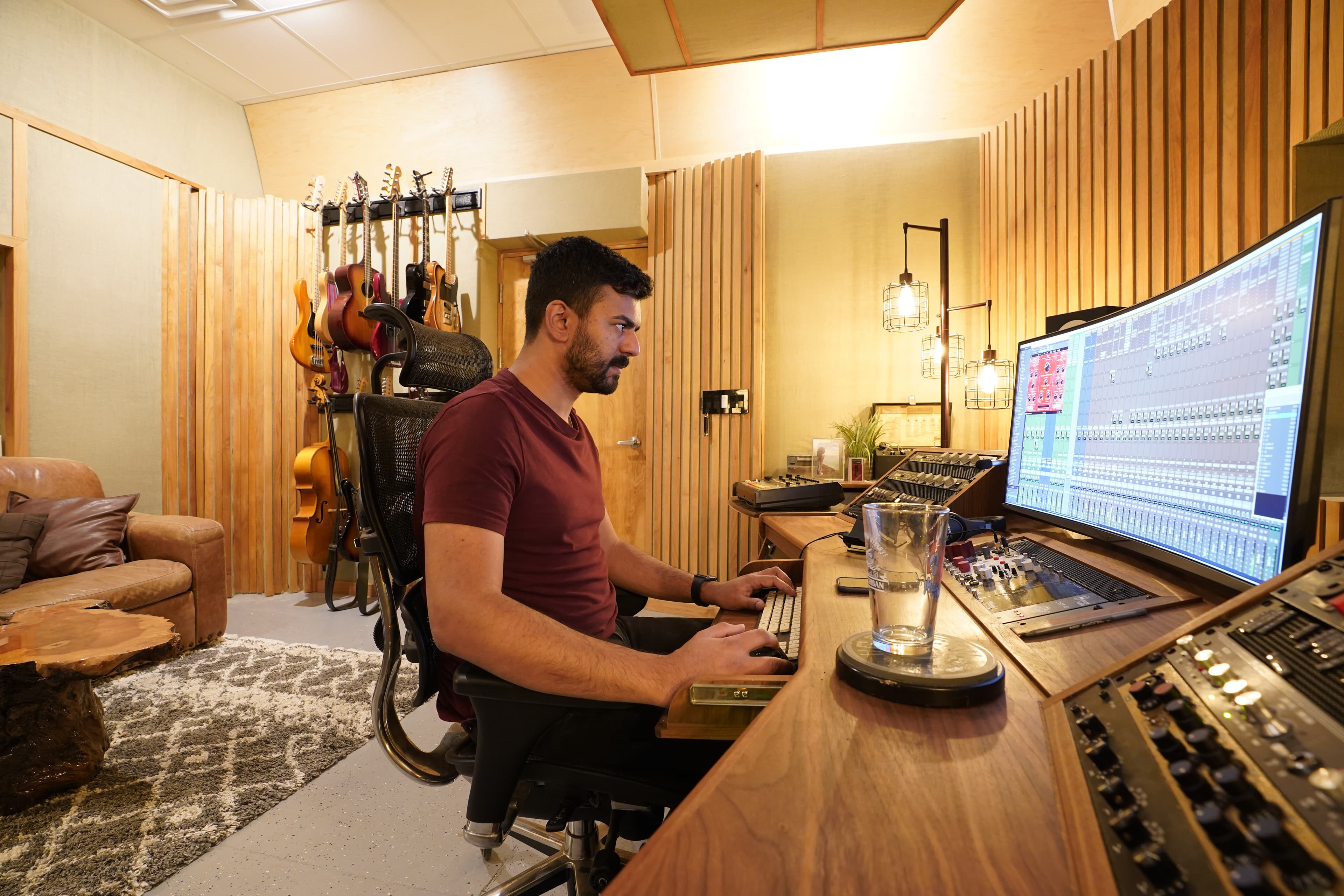Picture of Dryw's studio