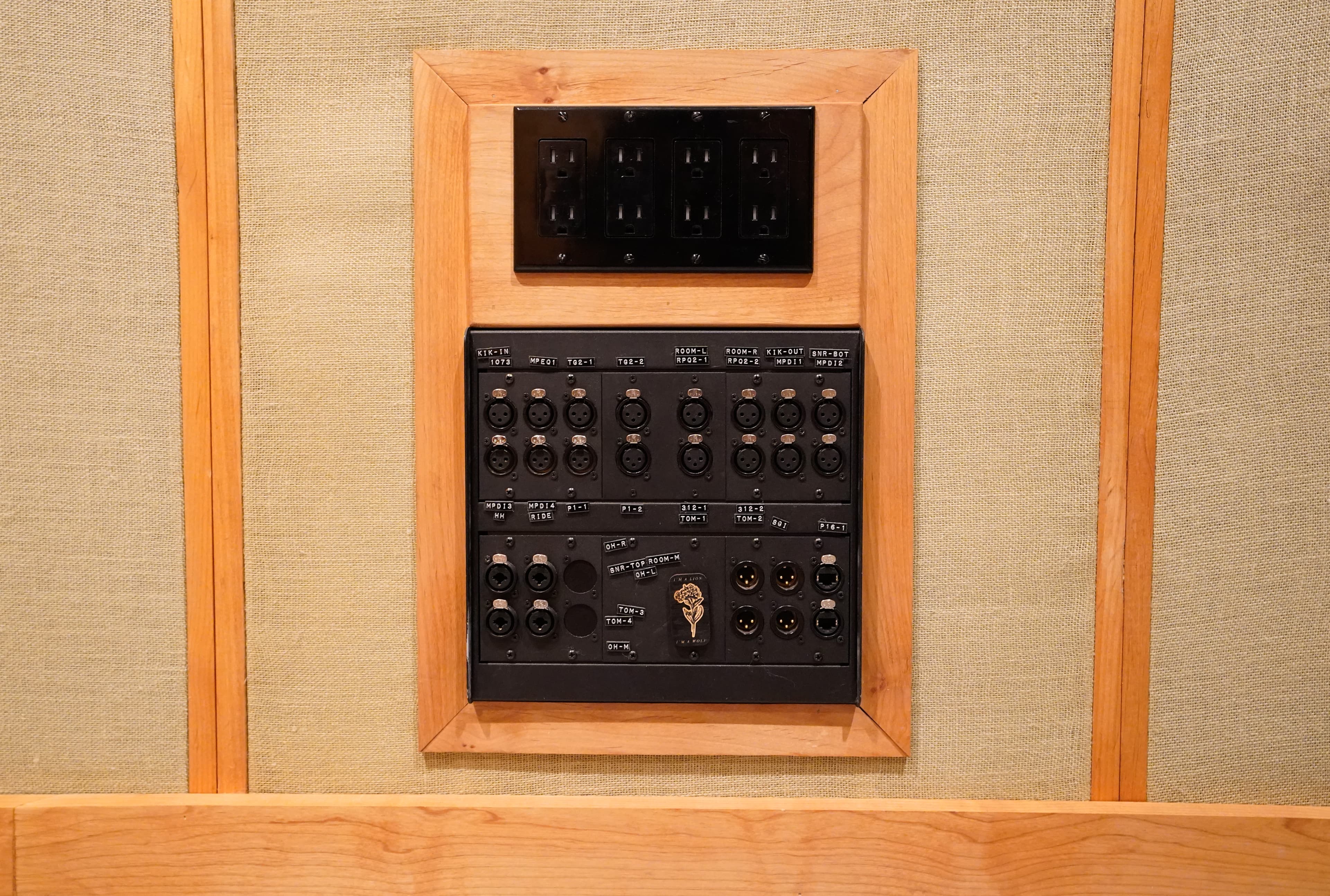 Picture of Dryw's studio panel